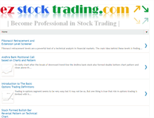 Tablet Screenshot of ez-stock-trading.com